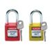 kłódka bezpieczeństwa ze stalową szeklą loto brady - sklep bhp elmetal lockout / tagout 5